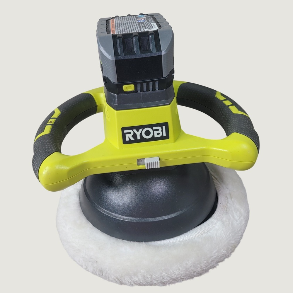 Ryobi P435 ONE+ 18V Cordless 10 in Orbital Buffer Polisher with 4Ah Battery